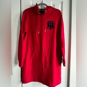 Tommy Hilfiger Large cotton Hoodie dress